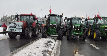 Protest rolników 9 lutego. Utrudnienia na Lubelszczyźnie