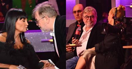 Edward Miszczak na widowni pierwszego odcinka "Tańca z Gwiazdami". Udał się też na pogawędkę z Iwoną Pavlović (ZDJĘCIA)