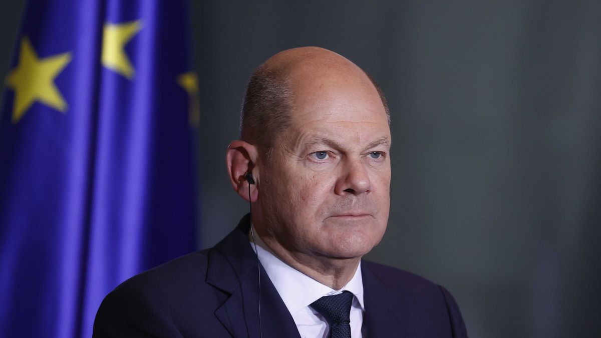 Na zdjeciu Olaf Scholz, kanclerz Niemiec