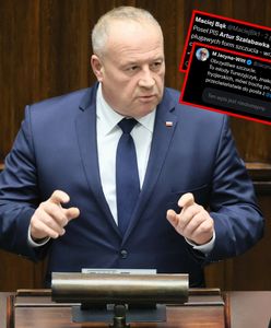 Poseł PiS zamieścił skandaliczny wpis. Szybko go usunął. "Brak słów"