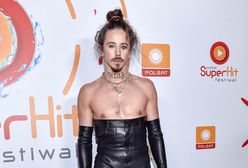 Michał Szpak pochwalił się zdjęciem zza kulis. Jego stylizacja nie wszystkim przypadła do gustu