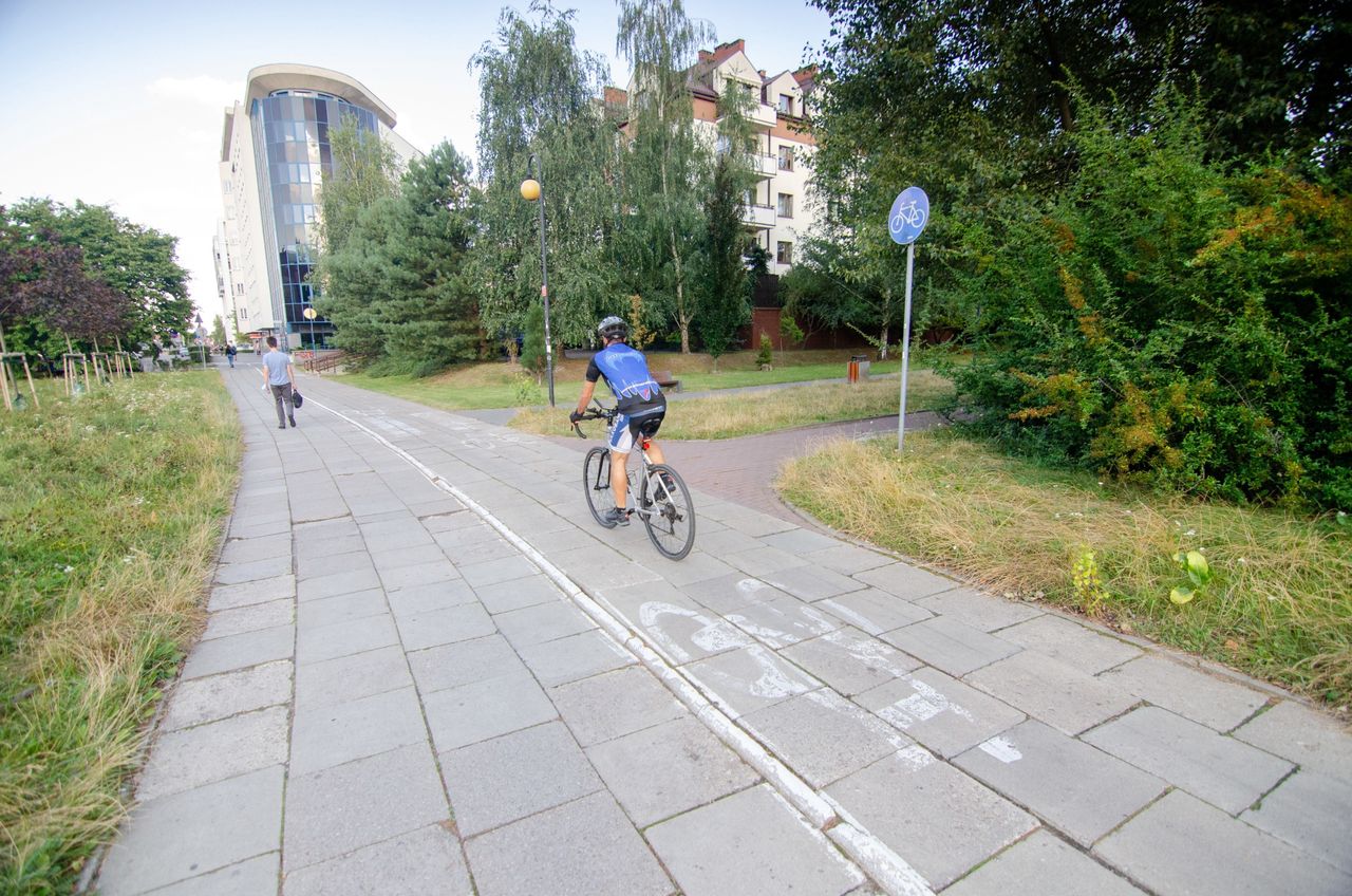 Warszawa. Powstanie nowa droga rowerowa, fot. Zarząd Dróg Miejskich