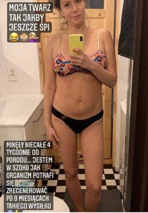 Monika Mrozowska pokazała ciało po czterech porodach