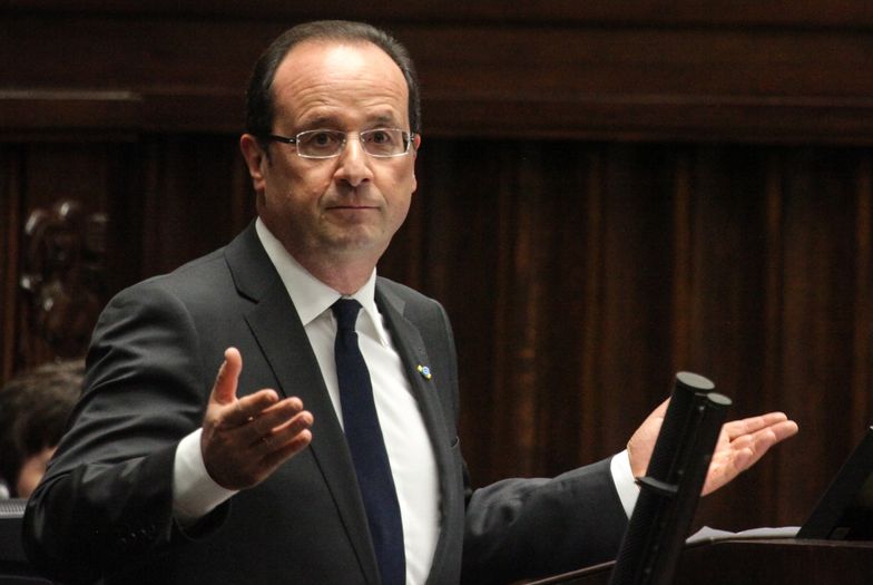 Media francuskie: Hollande schlebia Polsce