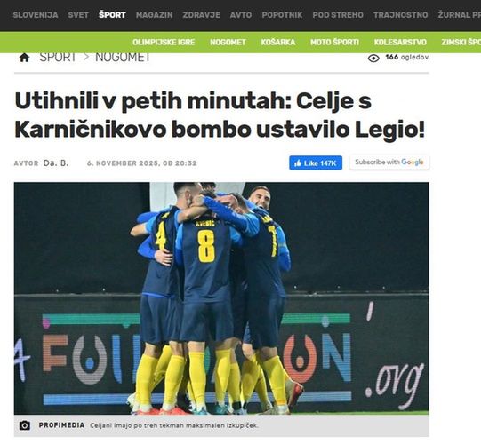 Artykuł serwisu zurnal24.si