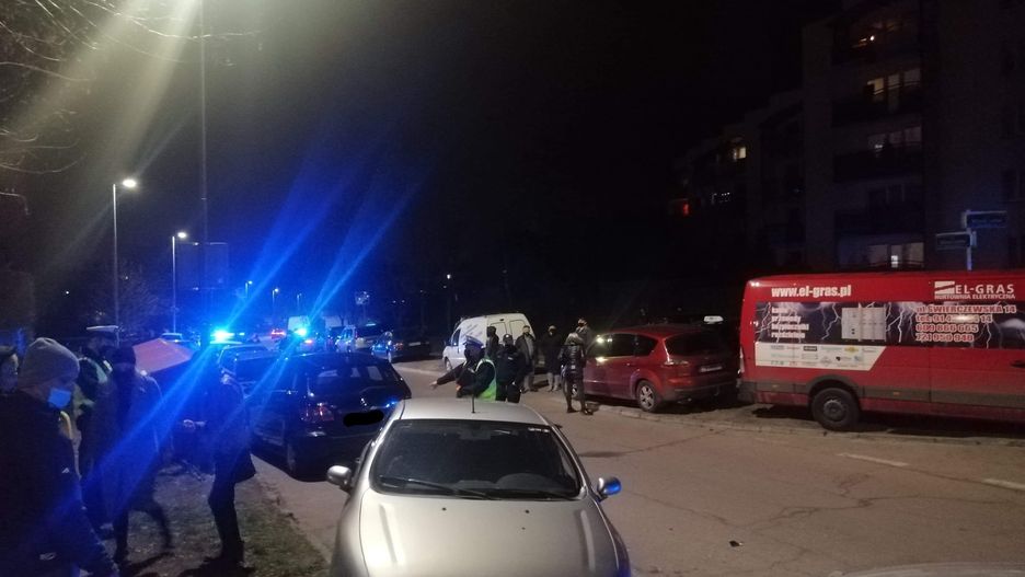 Nocny rajd pijanego kierowcy w Szczecinie