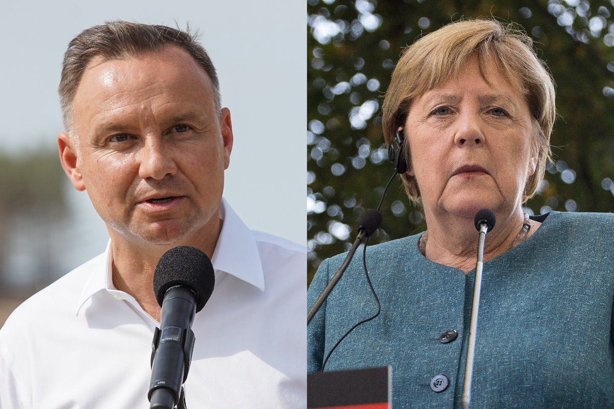 Duda tłumaczy się z braku spotkania z Merkel 