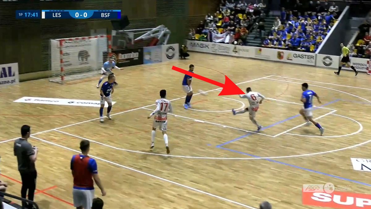 Zdjęcie okładkowe artykułu: YouTube / Futsal Ekstraklasa / Daniel Gallego z piękną bramką