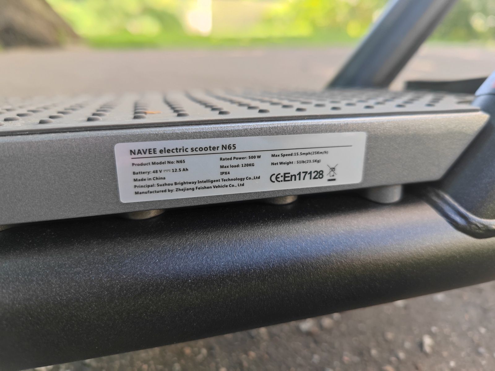 Hulajnoga elektryczna Navee N65