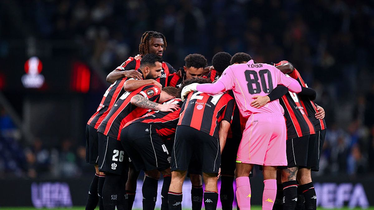 Getty Images / Diogo Cardoso / Na zdjęciu: piłkarze OGC Nice