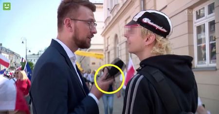 Skandaliczny reportaż w TVP. Uczestnicy sondy nie wiedzieli, z kim rozmawiają