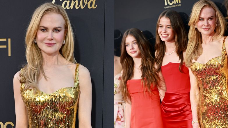 Nicole Kidman zabrała córki na galę rozdania nagród filmowych. Wdały się z mamę? (ZDJĘCIA)