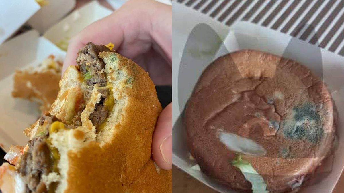 Rosyjska sieć sprzedaje klientom spleśniałe burgery
