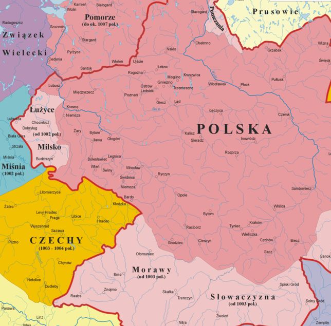 Pokoloruj Obszar Państwa Odziedziczonego Przez Bolesława Chrobrego Niemcy widzieli w nim samego szatana - WP Książki