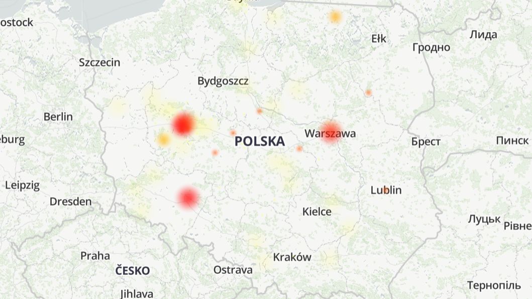 Awaria internetu Inea