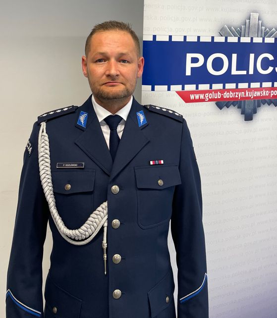 Asp. szt. Paweł Kozłowski z Kowalewa Pomorskiego