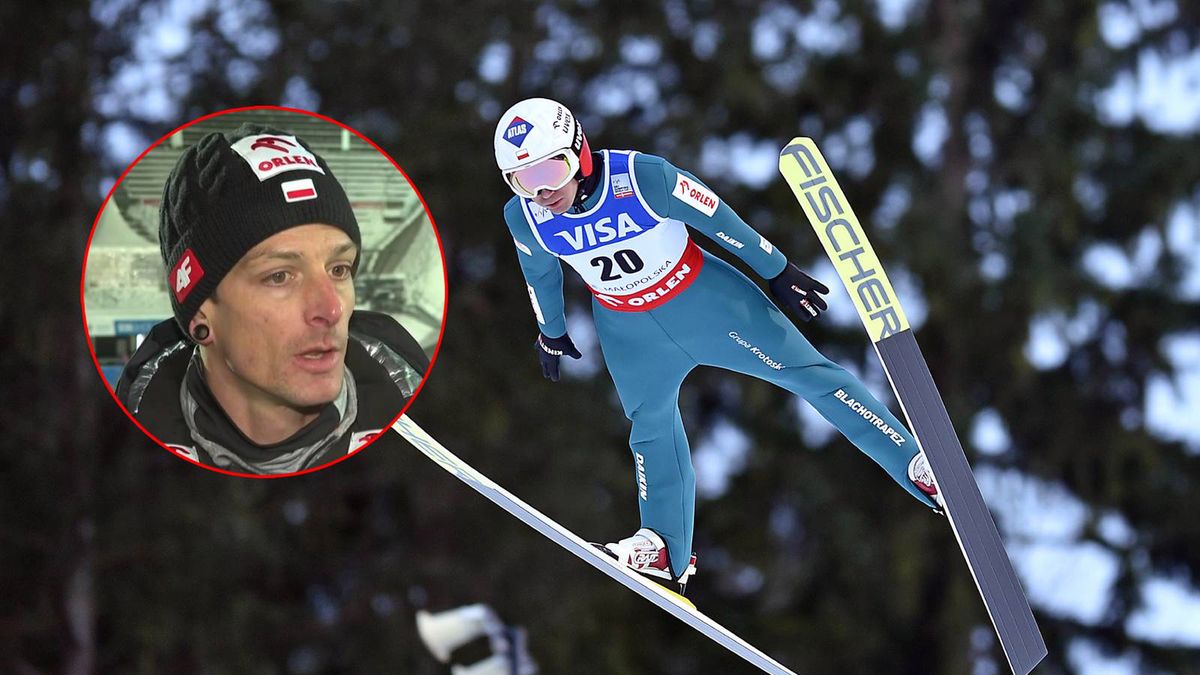 WP SportoweFakty / X / Od lewej: Thomas Thurnbichler i Kamil Stoch