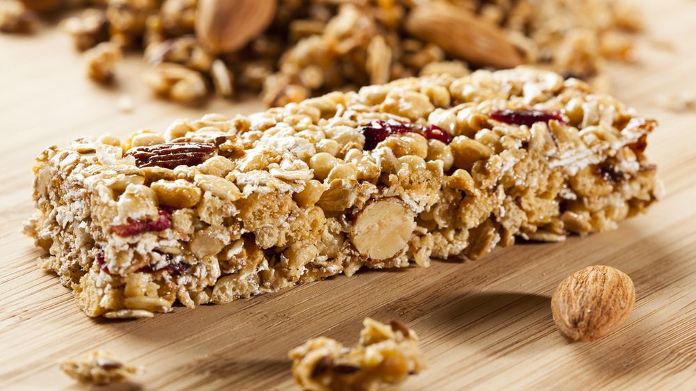 Batoniki muesli z migdałami (twarde)