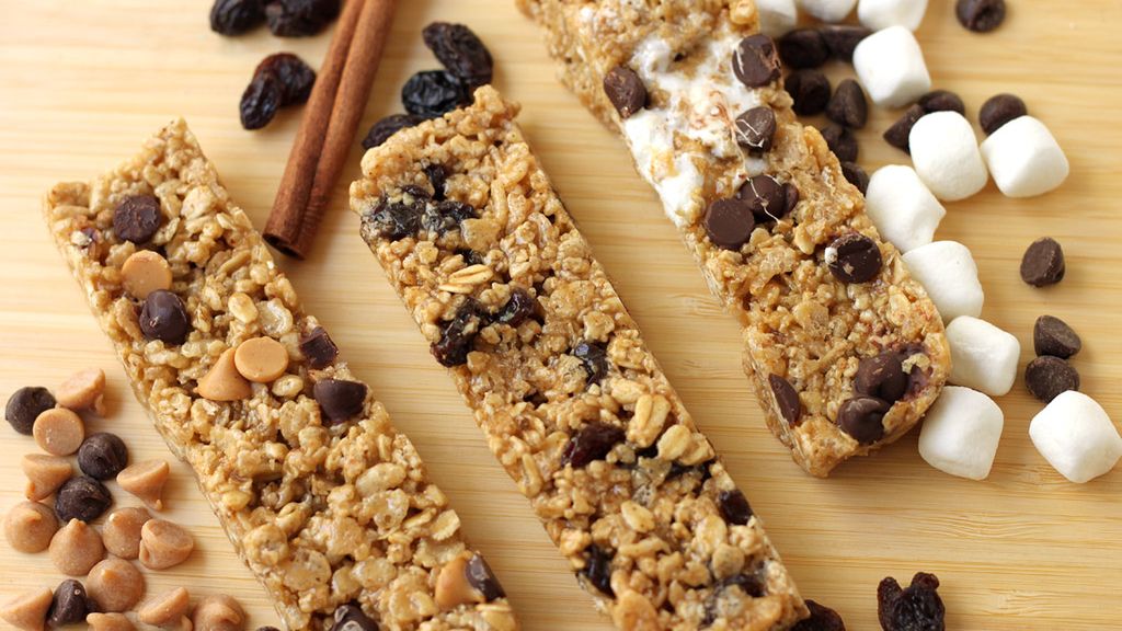 Batoniki muesli z kawałkami czekolady (twarde)