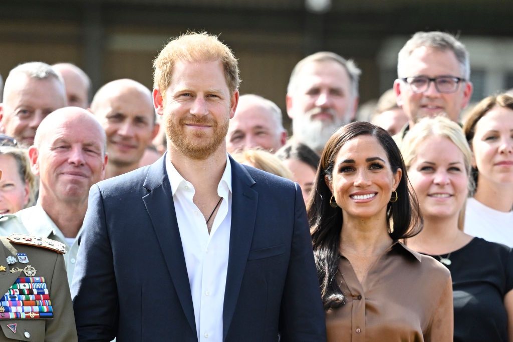 Książę Harry i Meghan Markle podczas tegorocznej edycji Invictus Games
