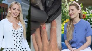 Pola Wiśniewska relacjonuje USUWANIE TATUAŻY po Michale. Pod zdjęciem odezwała się... Marianna Schreiber: "Początek LEPSZEGO życia". Wie coś o tym?