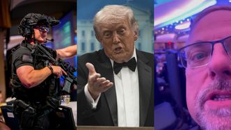 Podczas kolacji z Donaldem Trumpem PADŁY STRZAŁY. Na miejscu był Marcin Wrona: "Chowamy się pod stołami" (WIDEO)