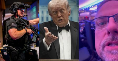 Podczas kolacji z Donaldem Trumpem PADŁY STRZAŁY. Na miejscu był Marcin Wrona: "Chowamy się pod stołami" (WIDEO)