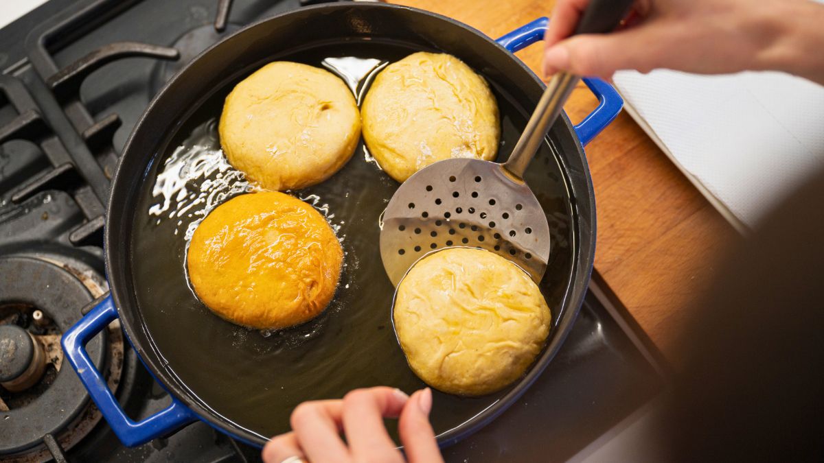 Ten patent jest najlepszy podczas smażenia pączków 