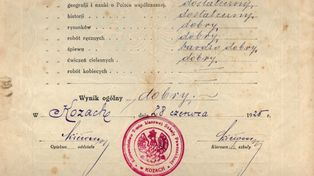 To świadectwo szkolne ma niemal 100 lat. Takie były wówczas przedmioty