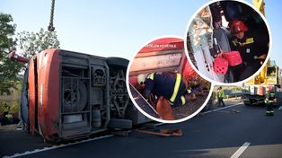 Dźwigi, wyciągarki i straż. Kulisy akcji ratunkowej na Węgrzech