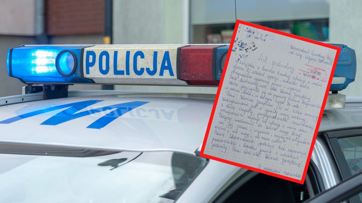 Do grójeckiej policji dotarł wyjątkowy list