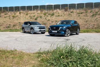 Porównanie: Mazda CX-60 e-SKYACTIV D vs. Mitsubishi Outlander PHEV – dwie koncepcje na japońskiego SUV-a