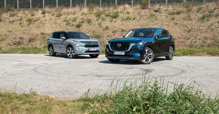 Porównanie: Mazda CX-60 e-SKYACTIV D vs. Mitsubishi Outlander PHEV – dwie koncepcje na japońskiego SUV-a