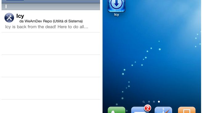 Wydano Icy 2.0 dla iOS 4 1