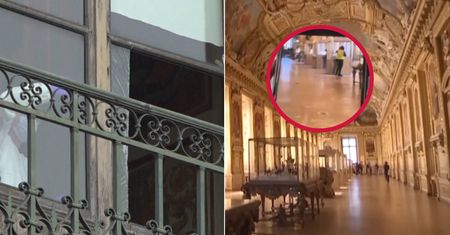 Moment kradzieży w Luwrze. Nagrania z Galerii Apollo