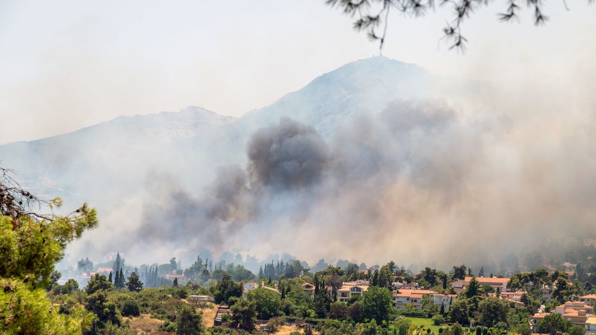 Forest fire in a residential area in the summer
This is a photo of a forest fire in a residential area at the suburbs of Athens, Greece.
George Pachantouris