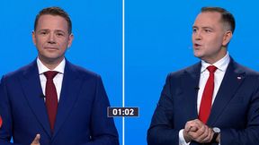 Nawrocki tłumaczył się z ustawek. Zaczął mówić o Tusku