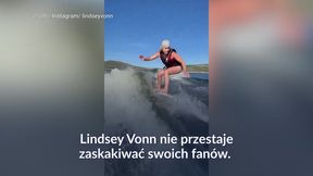 #dziejesiewsporcie: seksowna Lindsey Vonn z nowym wyzwaniem. "Pierwszy raz bez liny"