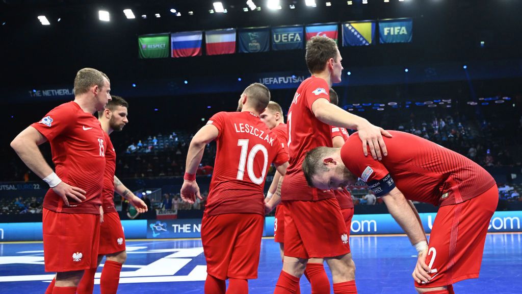 Na zdjeciu: reprezentacja Polski w futsalu