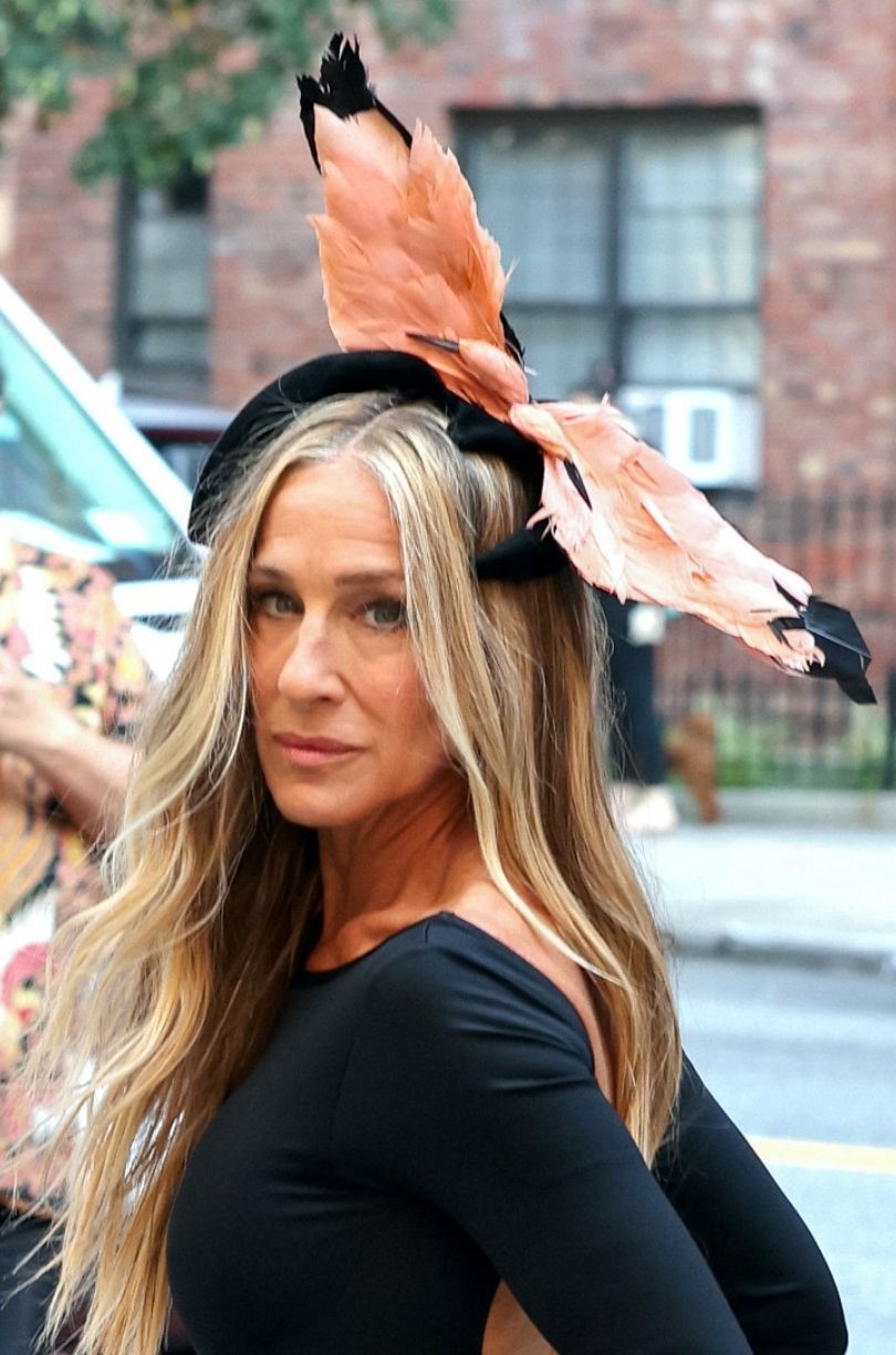 Sarah Jessica Parker i Chris Noth na planie "And Just Like That"
