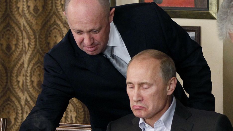 Jewgienij Prigożyn i Władimir Putin