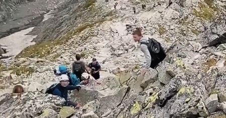 "To cud". Niebezpieczna sytuacja na Rysach. Nagranie krąży w sieci