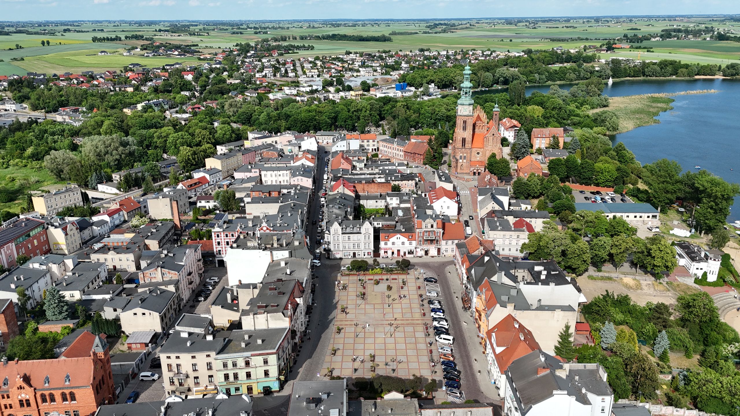Chełmża z lotu ptaka robi wrażenie!