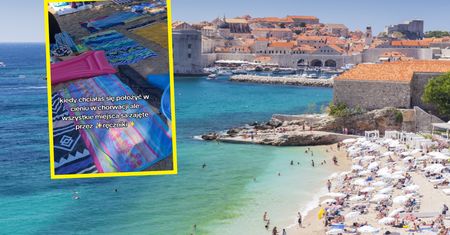 Pokazała nagranie z plaży. Chorwaci mają dość takiego zachowania