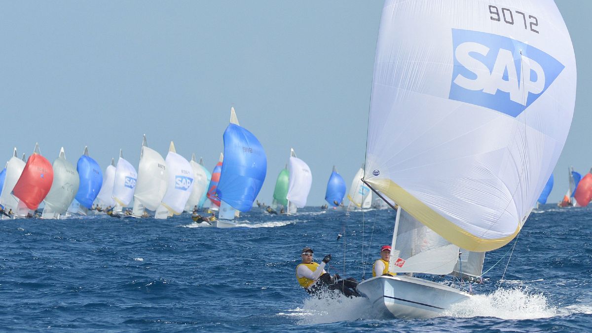 Materiały prasowe / Christophe Favreau / Na zdjęciu: Jchty klasy 505