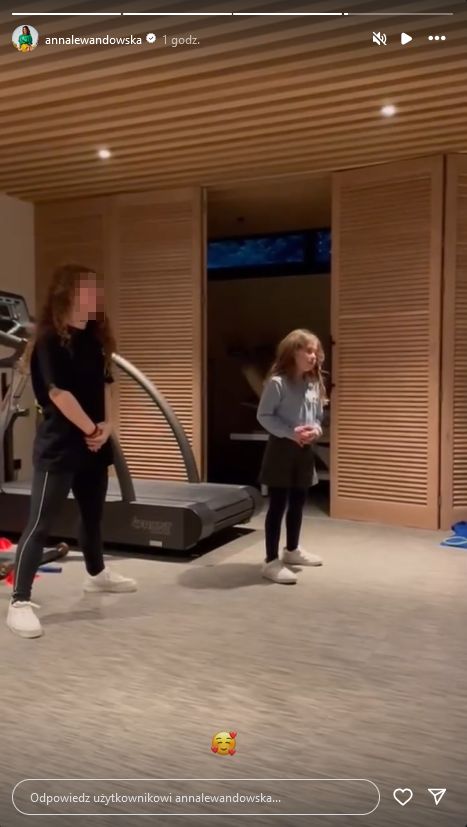 Anna Lewandowska chwali się tańczącą Klarą