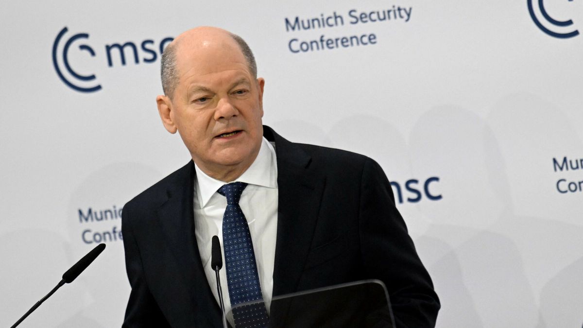 Kanclerz Niemiec Olaf Scholz