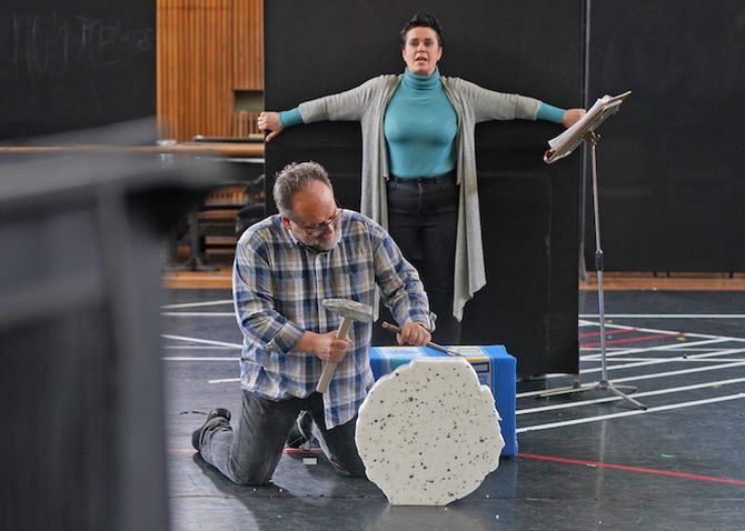 Próba do premiery „Przygód Pinokia” w Teatrze Wielkim w Łodzi © Joanna Miklaszewska