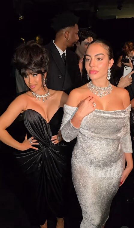 Georgina Rodriguez i Cardi B