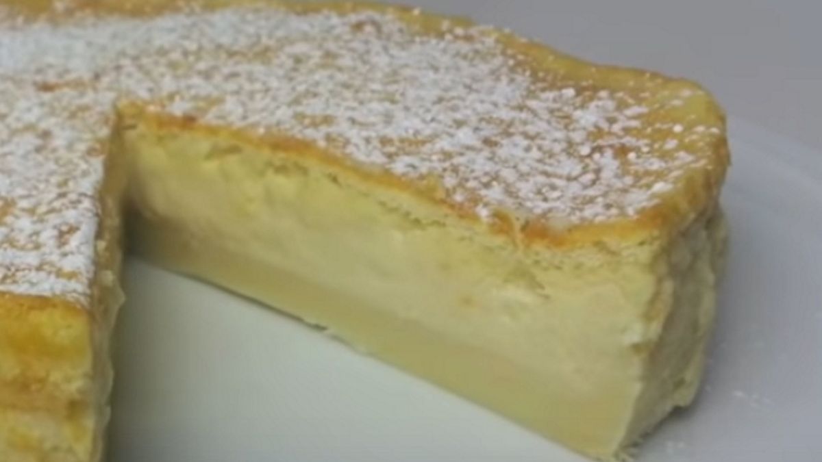 Magiczne ciasto jest bardzo proste w przygotowaniu.